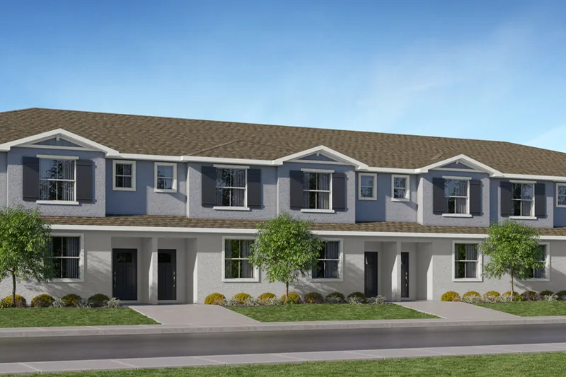 New homes at West Lake · The Townhomes in Wimauma, Florida
