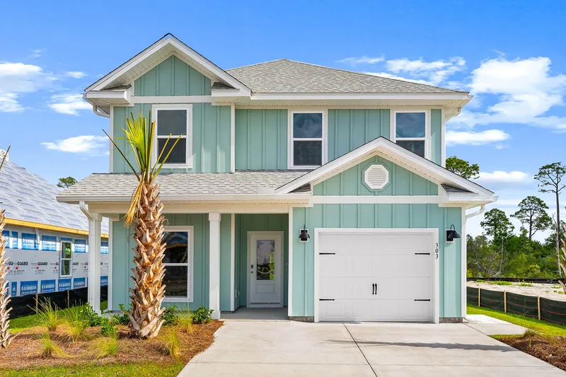 New homes at WindMark Beach in Port St. Joe, Florida