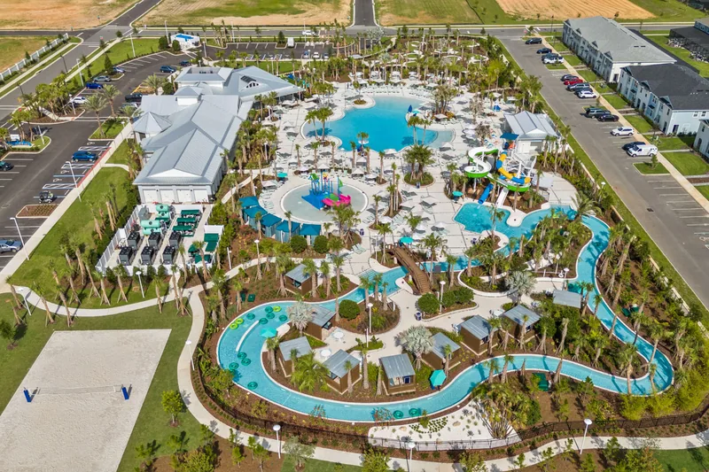 New homes at Windsor Cay Resort in Clermont, Florida