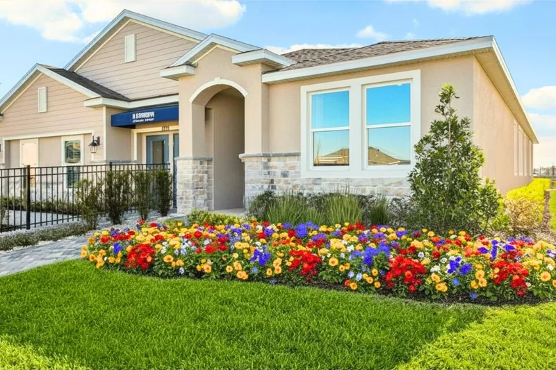 New homes at Woodcreek in Wesley Chapel, Florida