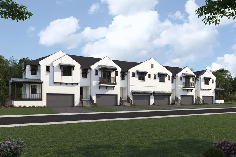New homes at Amara Bay Townes in St. Petersburg, Florida
