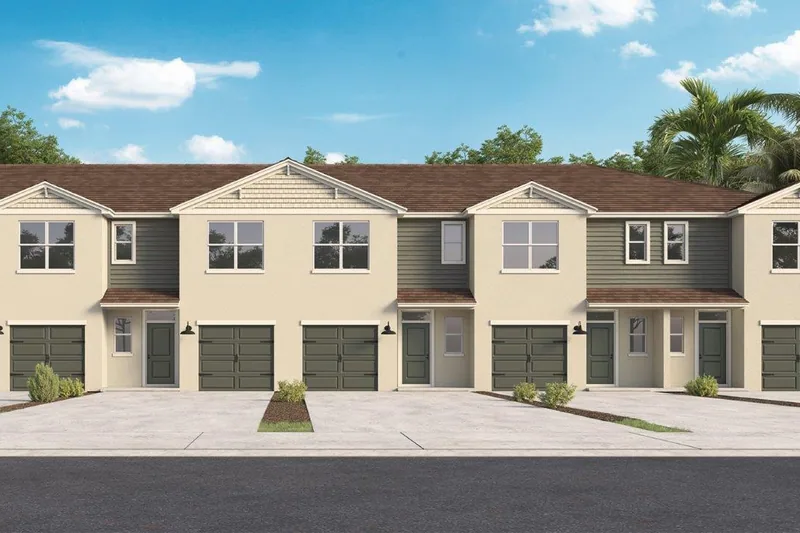 New homes at Atria at Ridgewood Lakes in Davenport, Florida