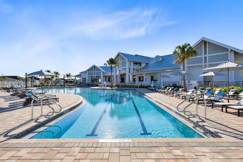 New homes at Del Webb Oasis in Winter Garden, Florida