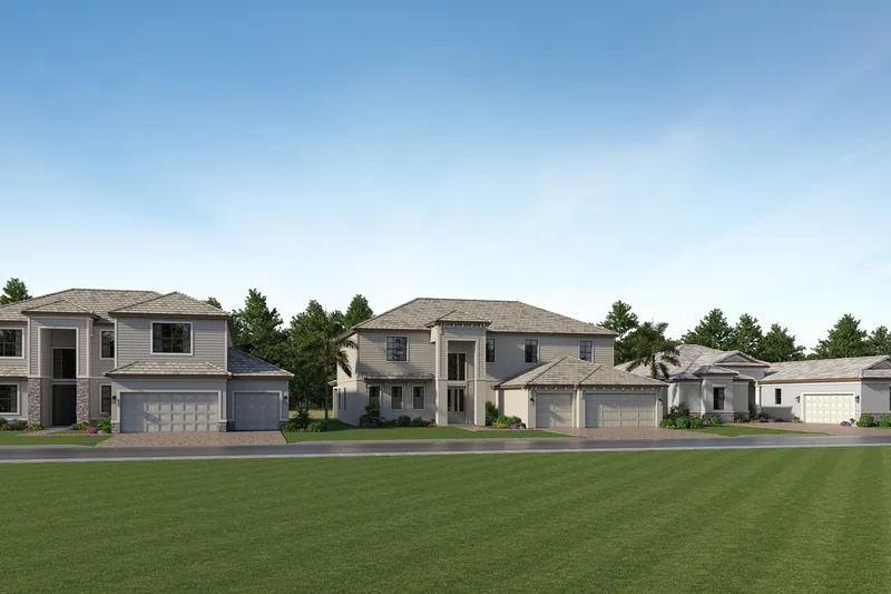 New homes at Kingston South · Estate Homes in Estero, Florida