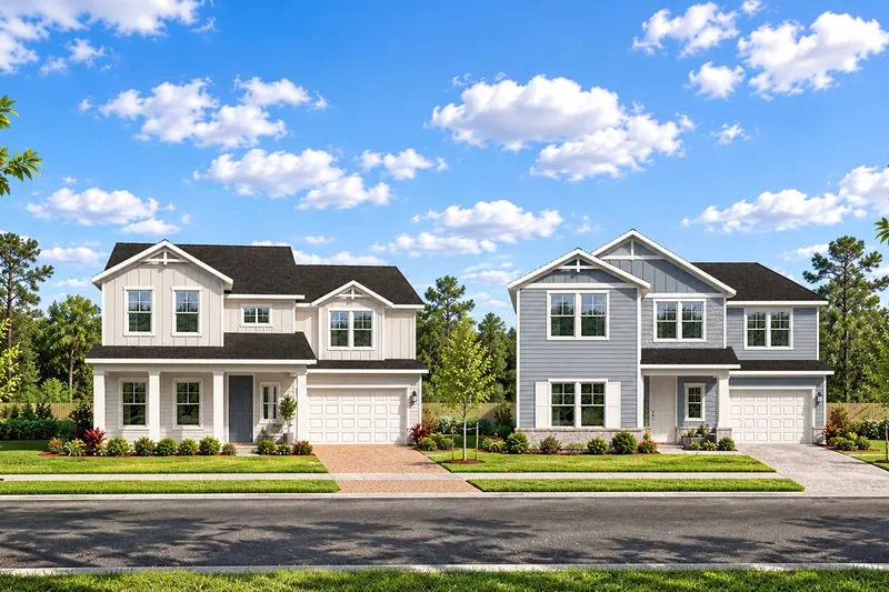 New homes at Seaton Creek Reserve 60s in Jacksonville, Florida