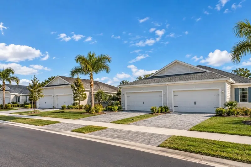 New homes at The Timbers At Everlands · The Twinhome Collection in Palm Bay, Florida