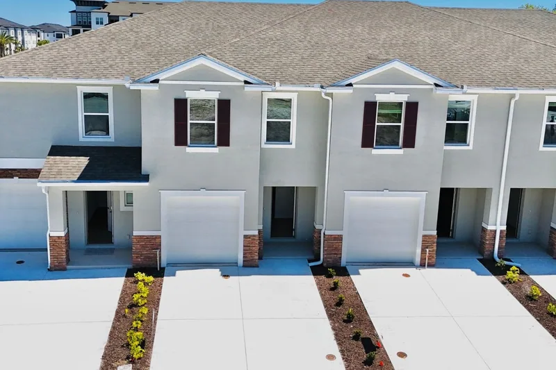 New homes at Towns at Summit in DeLand, Florida
